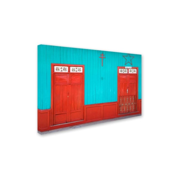 Robert Harding Picture Library 'Red Doors' Canvas Art,16x24